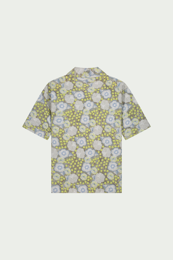 Nathan Embroidered Maille Baskèt Shirt