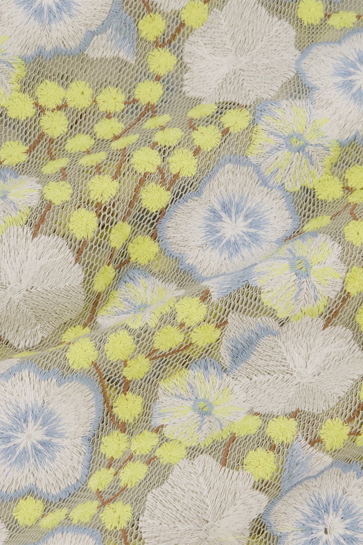 Nathan Embroidered Maille Baskèt Shirt