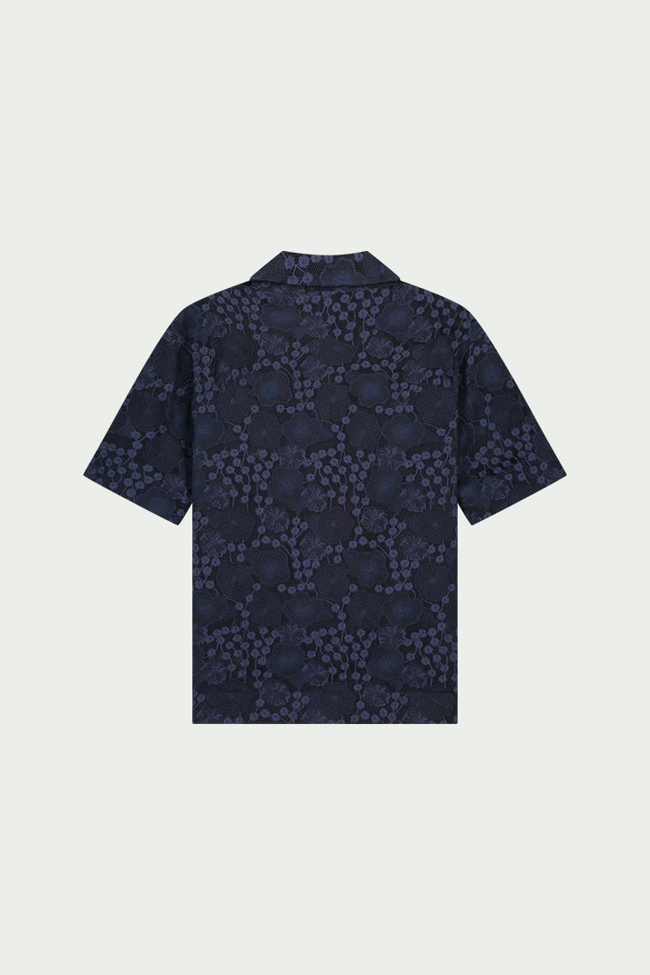 Nathan Embroidered Maille Baskèt Shirt