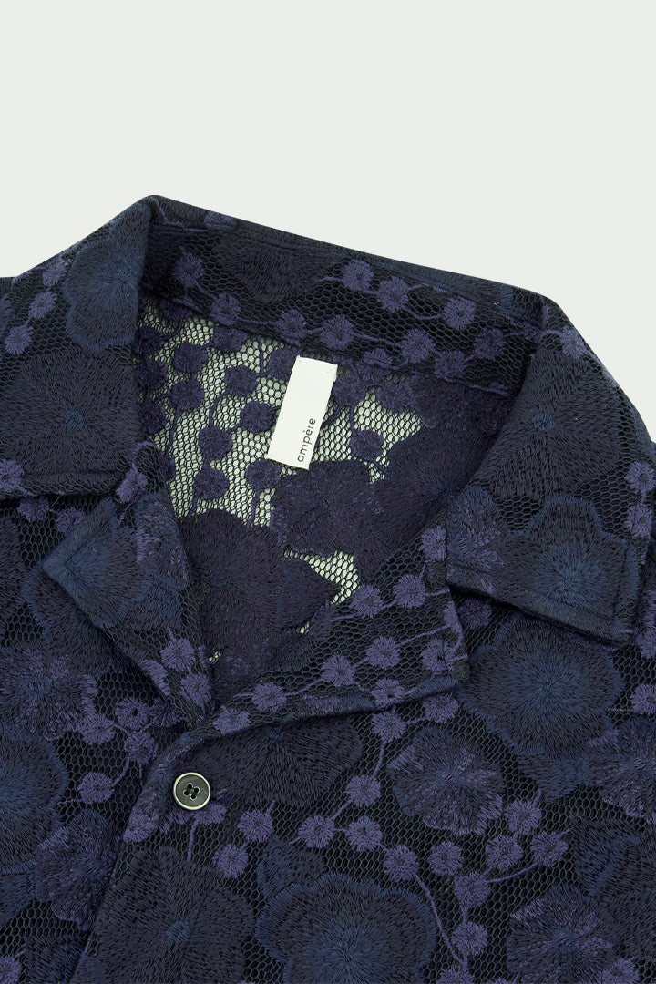 Nathan Embroidered Maille Baskèt Shirt