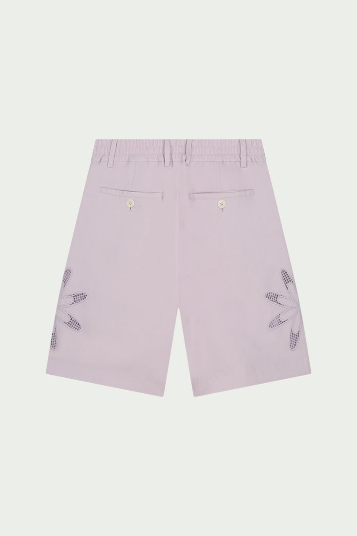 Koos Embroidered Linen Shorts