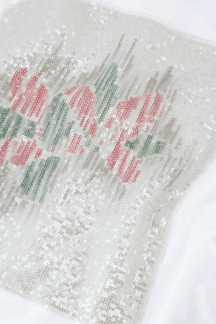 Ellen Dry Jersey Long Sleeve Tee White
