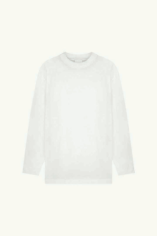 Ellen Dry Jersey Long Sleeve Tee White