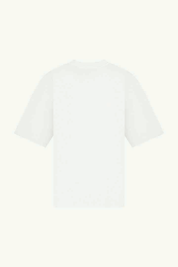 August Interlock Tee White