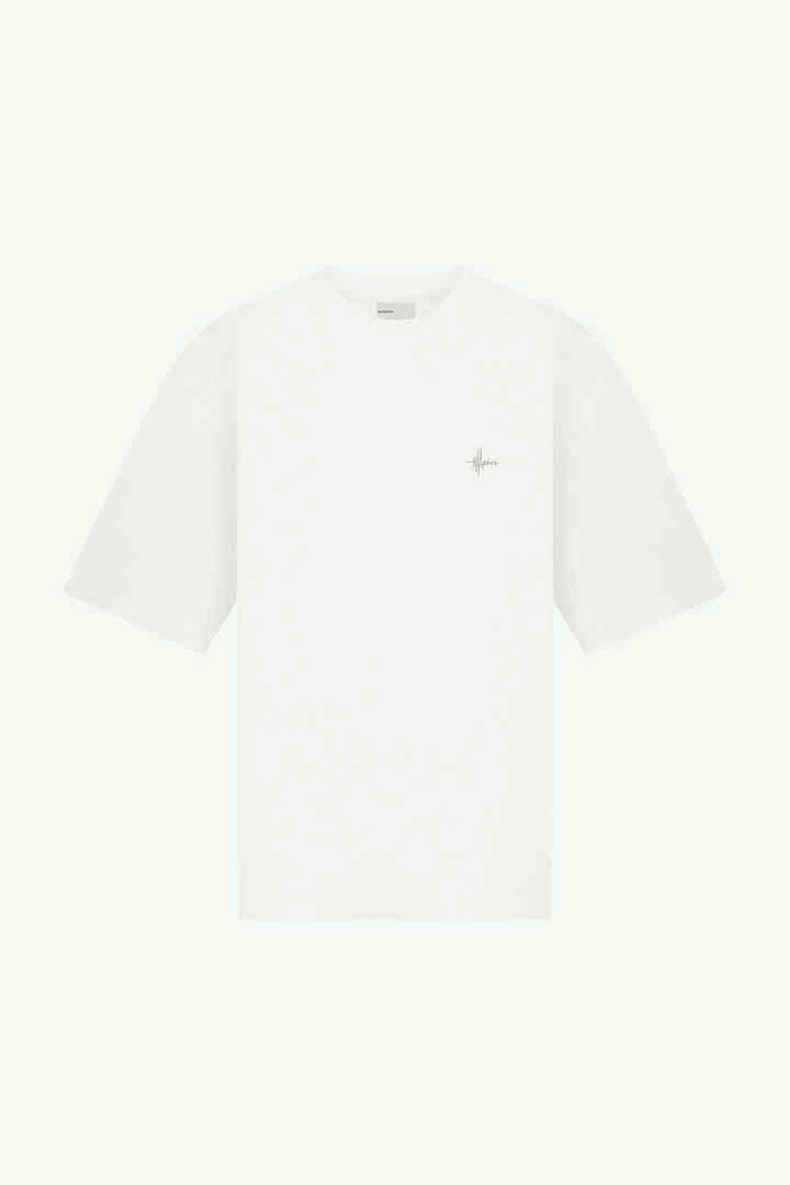 August Interlock Tee White