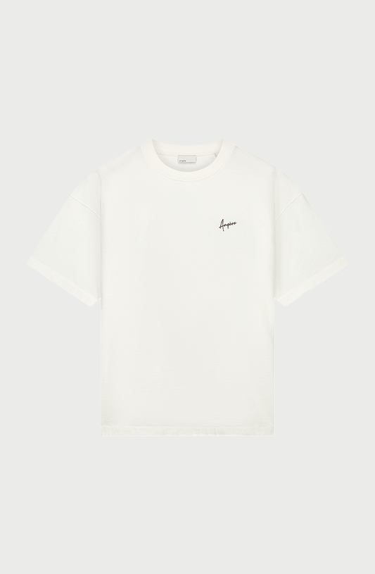 August Dry Jersey OE Tee in White
