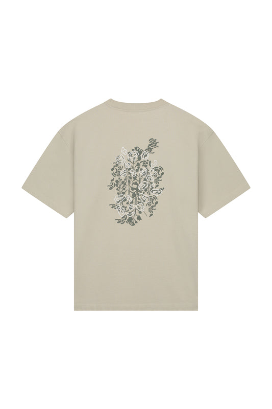 August Dry Jersey OE Tee in Abbey Stone