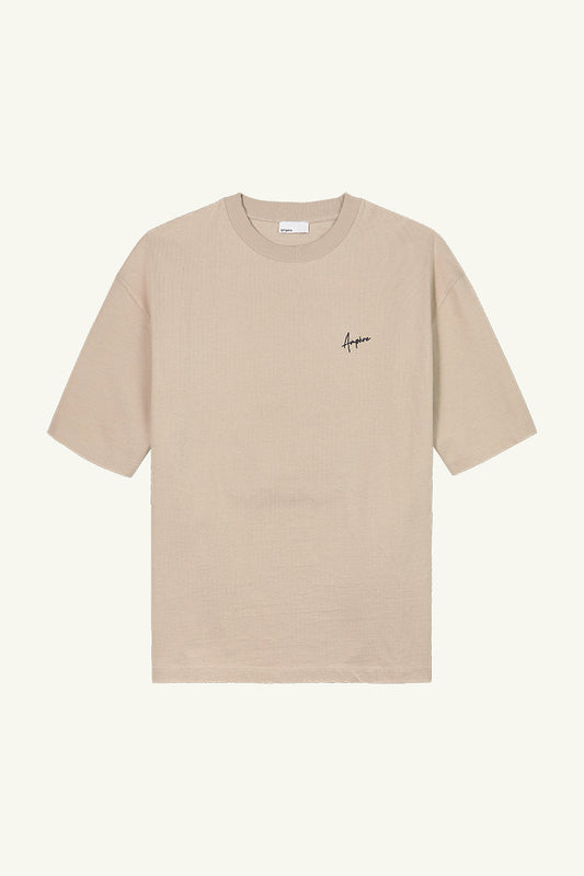 August Dry Jersey OE Tee in Abbey Stone