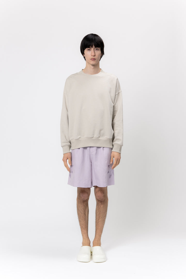 Theo Loopback Mock Neck Sweatshirt