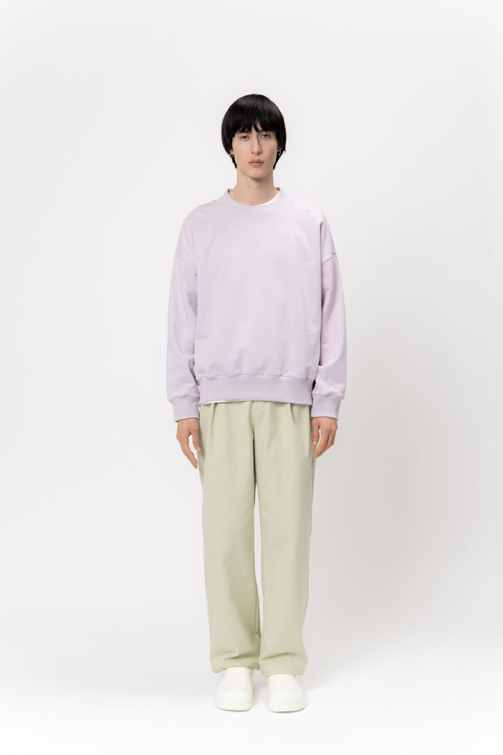 Theo Loopback Mock Neck Sweatshirt