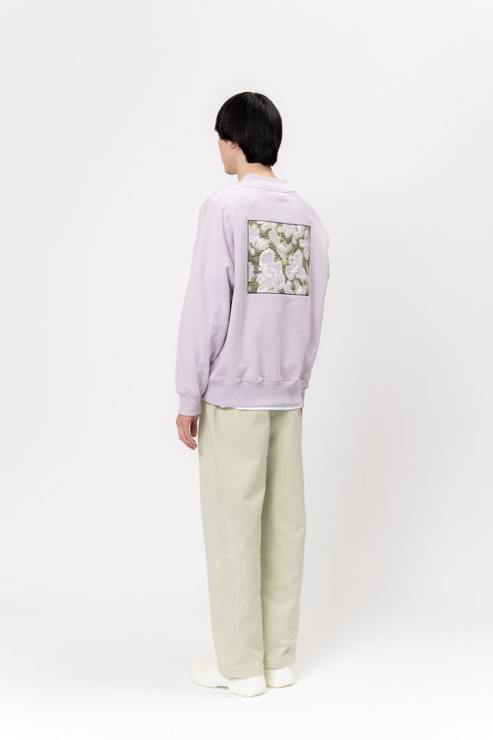 Theo Loopback Mock Neck Sweatshirt