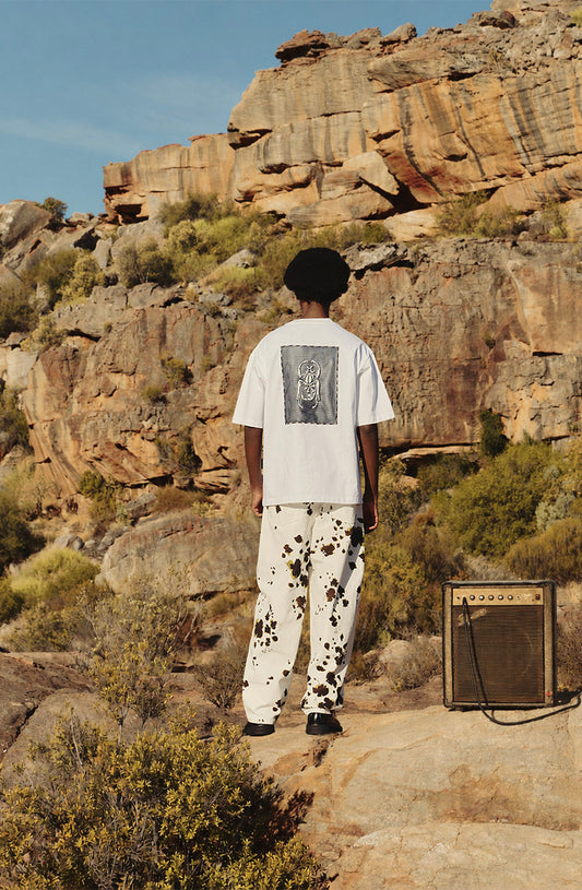 August Dry Jersey OE Tee in White