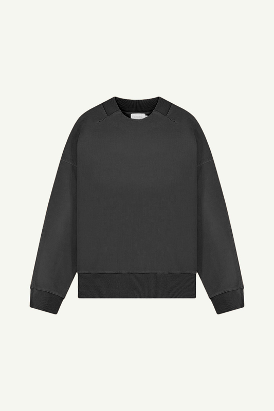 Theo American Fleece Sweat Pirate Black