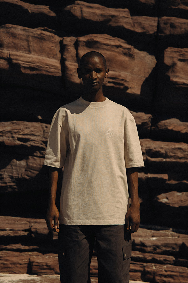 August Dry Jersey Tee Abbey Stone