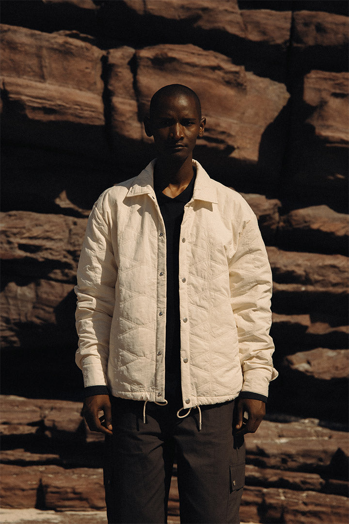 PRE ORDER: Arjen Quilted Nylon Coach Jacket