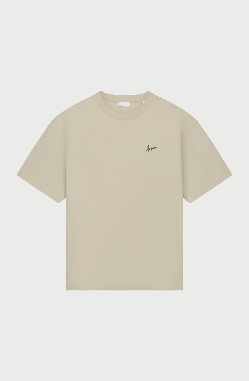 August Dry Jersey OE Tee in Abbey Stone