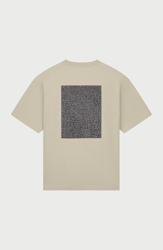August Dry Jersey OE Tee in Abbey Stone