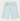 Kayce Denim Shorts — Soft Blue