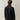 C.P. Felted Overshirt — Black