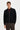 Ribbed 31685 Wool Zip Cardigan Black