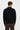 Ribbed 31685 Wool Zip Cardigan Black