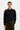 Textured 32386 Knit Polo Shirt Black
