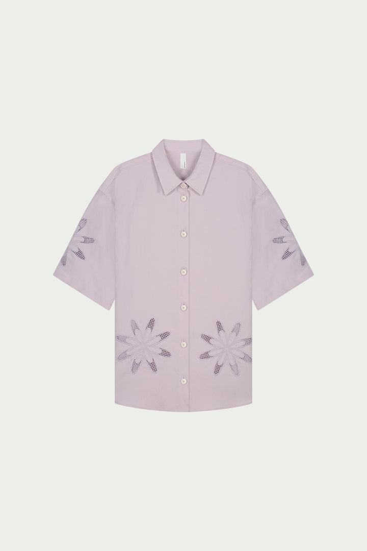 Aad Embroidered Linen Shirt
