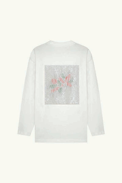 LIFEMANIA LM SERIES S/S TEE（WHITE） M Swain Womens T-shirt in White | Casual Clothing