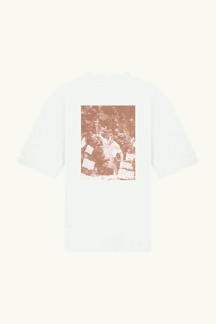 August Dry Jersey Tee White