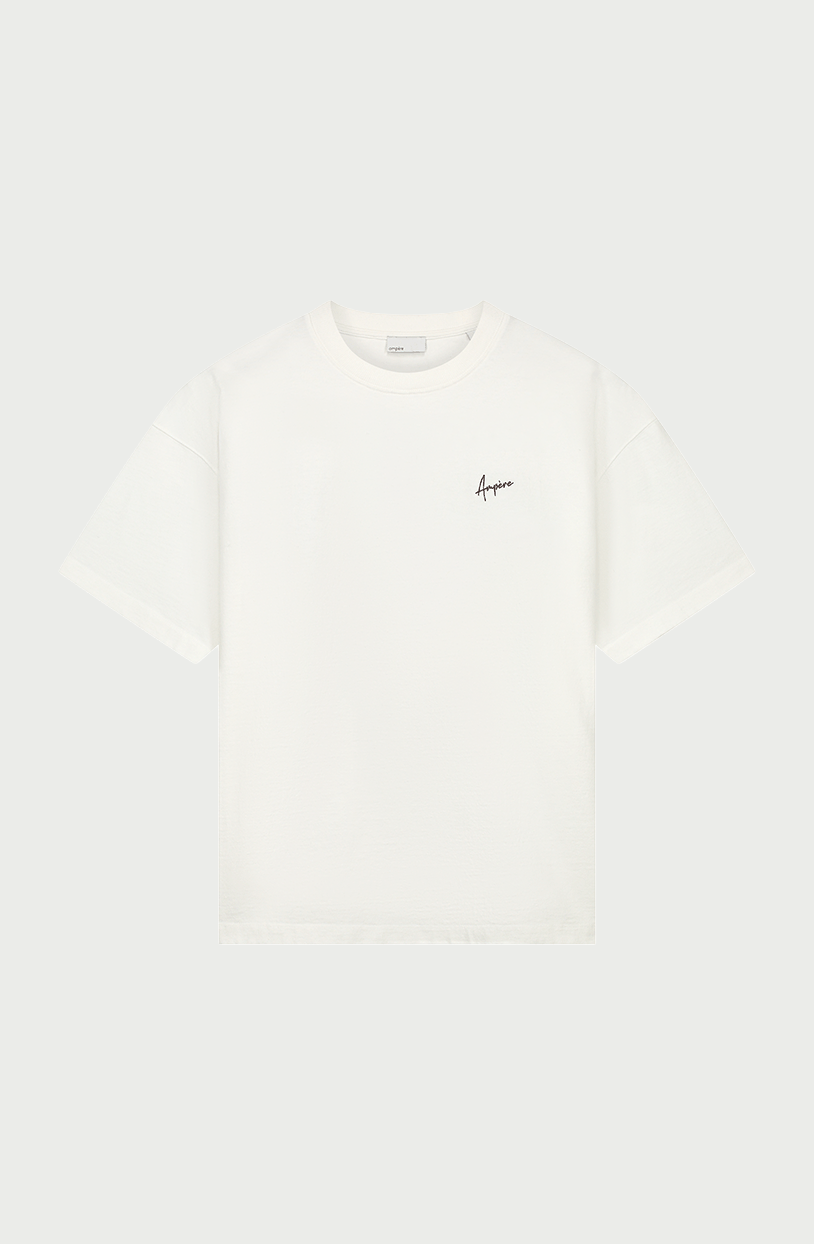 August Dry Jersey OE Tee in White