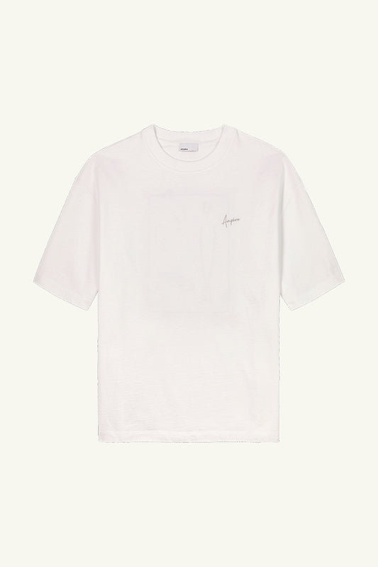 August Dry Jersey OE Tee in White