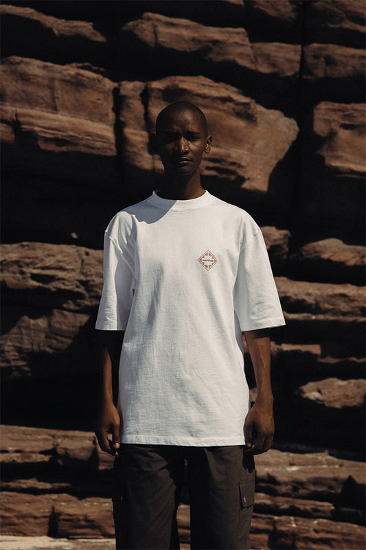 August Dry Jersey Tee White