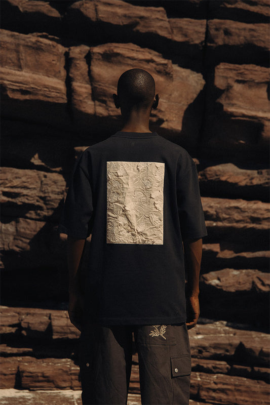 August Dry Jersey Tee Pirate Black